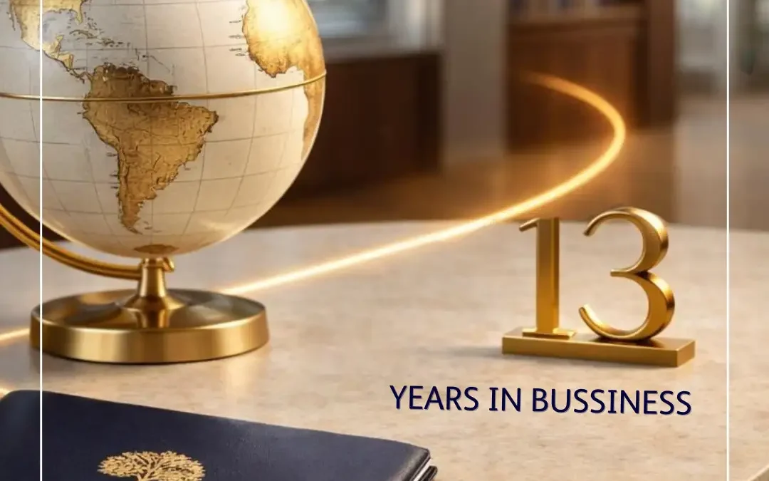 13 Years Advising International Clients Across Borders